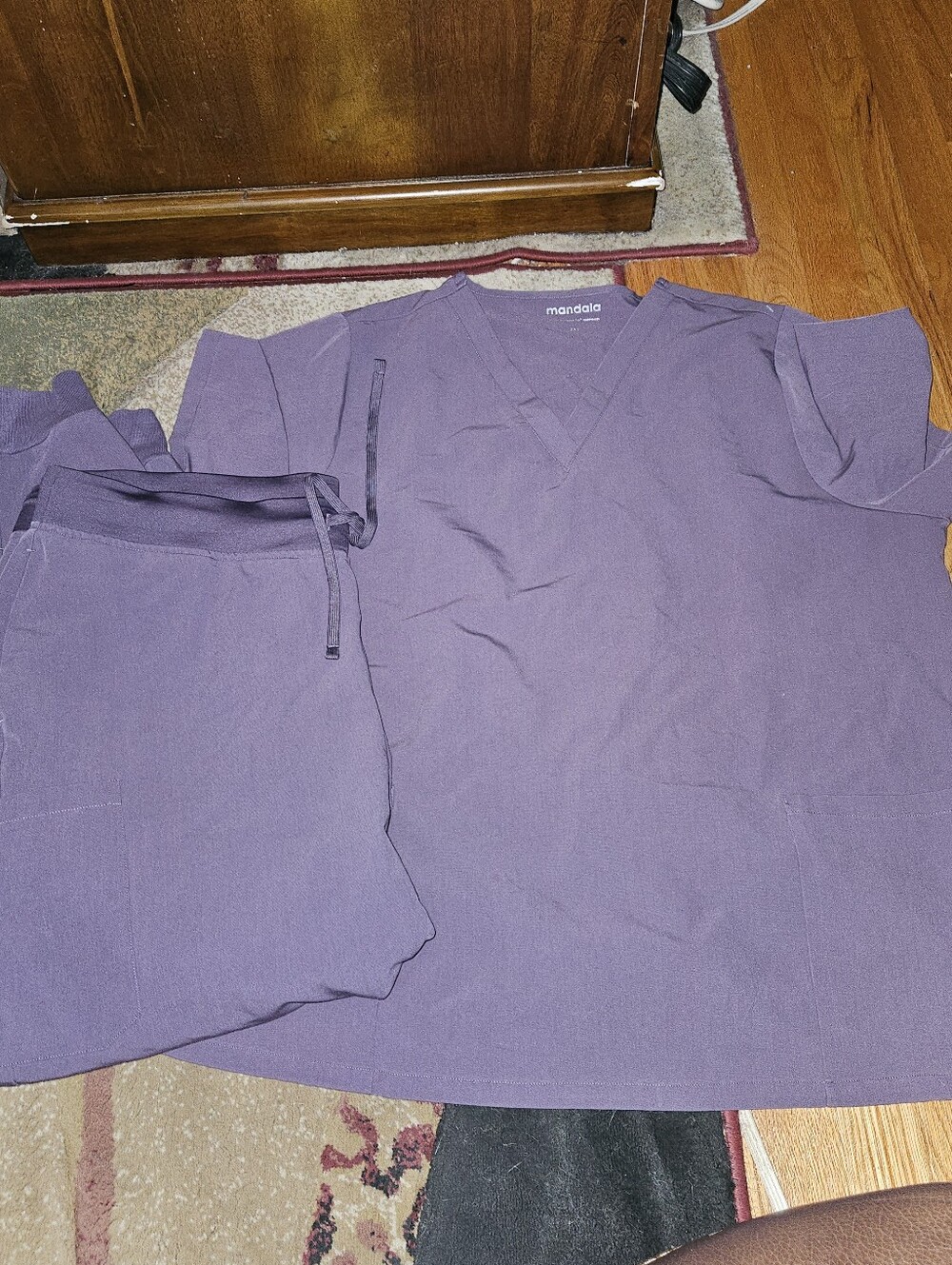 Purple Mandala Scrubs